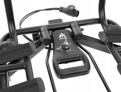 Aguri Active Bike PRO 3 Black suport biciclete pe carlig pentru transportul a 3 biciclete