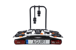 Aguri Active Bike PRO 2 Silver suport biciclete pe carlig pentru transportul a 2 biciclete