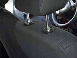 Huse pentru scaune auto Atra Comfort T13 Negru-Albastru 9 piese