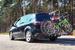 Platforma suport bicicleta Amos Tytan Plus 3 cu prindere pe carlig de remorcare, Otel