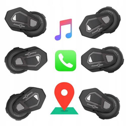 Sistem de comunicare moto Intercom Freedconn T-MAX S V4 PRO Bluetooth 5.1