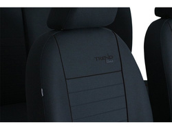 Huse pentru scaune auto Pok-Ter Trend Line 2+1 BUS Negru