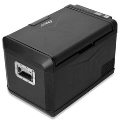 Frigider portabil de voiaj auto cu compresor Yolco GCX37 Black 37L 12V 24V + Baterie modulară Yolco