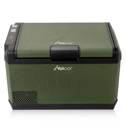 Frigider portabil de voiaj auto cu compresor Yolco GCX37 Green 37L