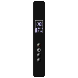 Frigider portabil de voiaj auto cu compresor Yolco GCX37 Black 37L 12V 24V + Baterie modulară Yolco