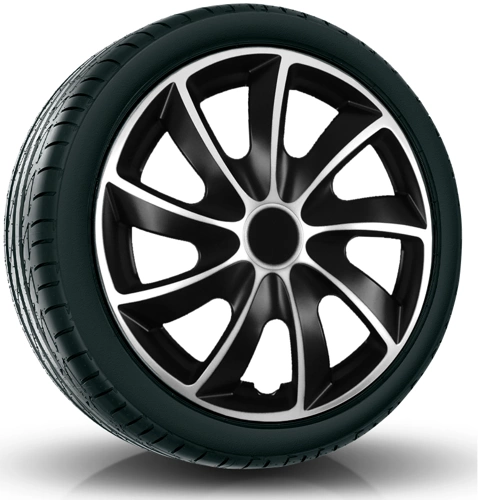  Set 4 capace jante quad bicolor 13" negru-argintii  pol_pl_Kolpaki-13-NRM-Quad-Bicolor-4-szt-43131_1