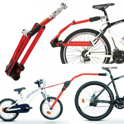 Peruzzo Trail Angel Bara de tractare pentru biciclete pentru tractarea unei biciclete pentru copii