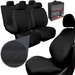 Huse pentru scaune auto Auto-Dekor Modern MG1 Piele Ecologica Negru