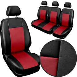 Huse pentru scaune auto BUS Auto-Dekor Comfort 2+1 Rosu