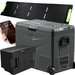 Lada frigorifica auto profesionala cu compresor Yolco TCX60 CARBON 63L + baterie modulara + panou solar 200W