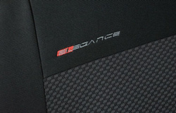 Huse pentru scaune auto Auto-Dekor Elegance din material textil Auto-Dekor Elegance Popiel 3 Gri
