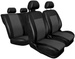 Huse pentru scaune auto Auto-Dekor Comfort Piele Ecologica Gri
