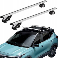 Set bare transversale portbagaj forma ovala AZILO EMC Alu Standard 120, pe sine