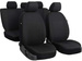 Huse pentru scaune auto Pok-Ter Drive din material, de culoare negru