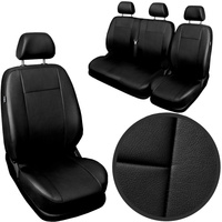 Huse pentru scaune auto BUS Auto-Dekor Comfort 2+1 Negru