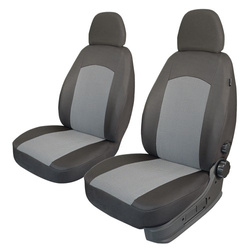 Huse pentru scaunele din fata auto Atra Comfort 1+1 T01 Gri