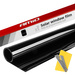 Folie geam argintiu inchis, Ultra Dark Black 1%, 0.75x3m