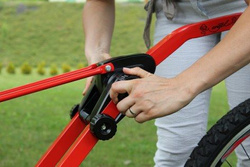 Peruzzo Trail Angel Bara de tractare pentru biciclete pentru tractarea unei biciclete pentru copii