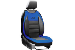 Saltea lombară husă pentru scaun auto Pok-Ter GT Ergonomic albastru