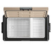 Lada frigorifica auto profesionala cu compresor Yolco TCX60 SAND 63L + baterie modulara + panou solar 200W