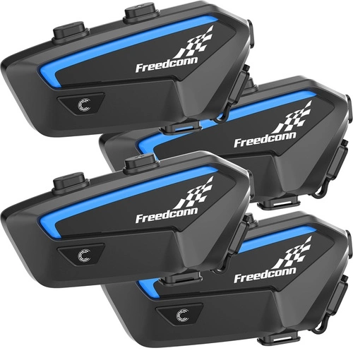 Freedconn FX sistem de comunicare moto Intercom, conversatie de pana la 10 rideri simultan