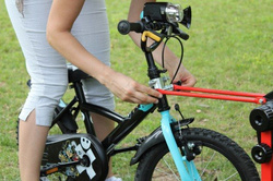 Peruzzo Trail Angel Bara de tractare pentru biciclete pentru tractarea unei biciclete pentru copii