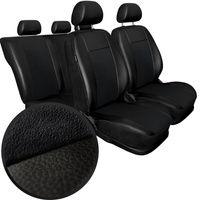 Set huse auto Auto-Dekor Superior, 10 piese, Negru