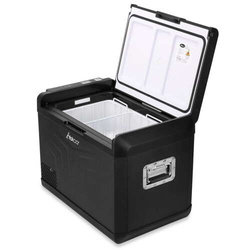 Frigider portabil de voiaj auto cu compresor Yolco GCX47 Black 47L 12V 24V 240V