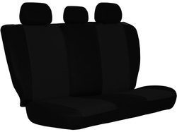  Set huse Scaune Auto Universale, Ekonomic, Negru, 9 buc 