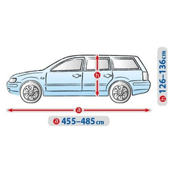 Prelata auto Kegel-Błażusiak Basic Garage Hatchback/Kombi XL