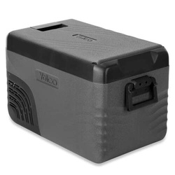 Frigider portabil de voiaj auto cu compresor Yolco KX30 Carbon 25L + căști wireless impermeabile
