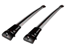 Bare portbagaj din aluminiu Aguri Prestige II S17 Argintiu