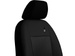 Set huse auto Road Pok-Ter din piele ecologica Negru