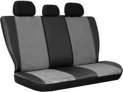 Huse pentru scaune auto Pok-Ter Alkantara piele Gri deschis