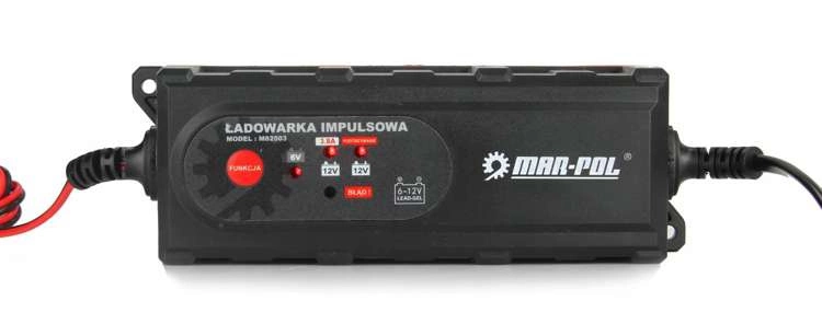 Incarcator profesional, inteligent, pentru acumulatori, 6V/12V, Mar-Pol M82503