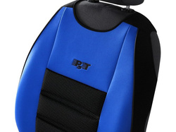 Saltea presată pentru scaunul din față al mașinii Pok-Ter Leather Ergonomic Albastru