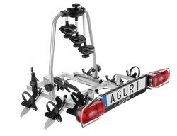 Aguri Cruiser Ultimate 2 Platforma de bagaje pentru 2 biciclete 13pini Argintiu