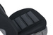 2x Husa matlasata pe scaunul din fata VIP ERGONOMIC MODELUL 1, culoare negru