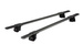 Set bare portbagaj din aluminiu cu cheie 120 cm AGURI RUNNER II AL 1.20 C/D Negru