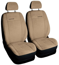 Huse pentru scaunele din fata 1+1 Auto-Dekor Prestige Alkantara Bej