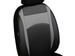 Huse pentru scaune auto Pok-Ter Design Leather Piele Gri