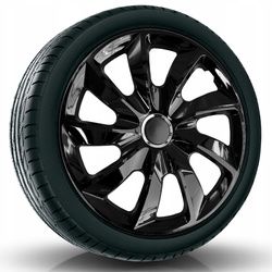  Set 4 capace jante 16" Stig negru 