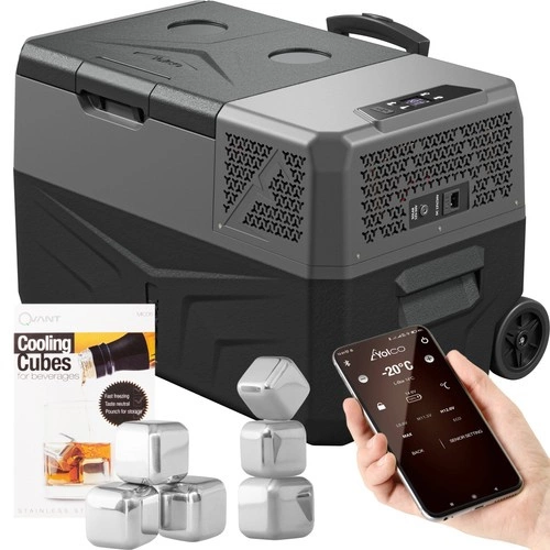Lada frigorifica auto profesionala USB bluetooth 5.0 Yolco BCX30 CARBON 28L 12V 24V 100-230V + gratuit