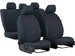 Huse pentru scaune auto Pok-Ter Trend Line din material culoare rosu