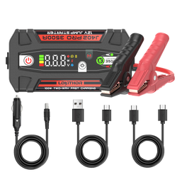 Lokithor J402 PRO Jump Starter 3500A 12V Powerbank Incarcare Rapida 100W Booster Auto