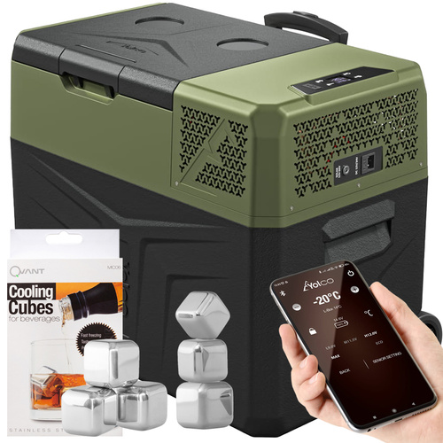 Lada frigorifica auto profesionala USB bluetooth 5.0 Yolco BCX40 CARBON 39L 12V 24V 100-230V