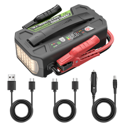Lokithor J3250 PRO Jump Starter 3250A 12V Powerbank Auto LiFePO4 cu Lanterna LED