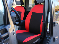 Huse pentru scaune auto Pok-Ter Drive din material, de culoare albastru