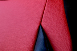 Saltea lombară husă pentru scaun auto Pok-Ter GT Ergonomic rosu