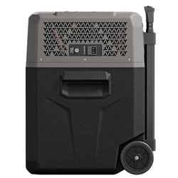 Frigider portabil de voiaj auto cu compresor Yolco BCX40 GREY 39L + baterie modulara + scut termic